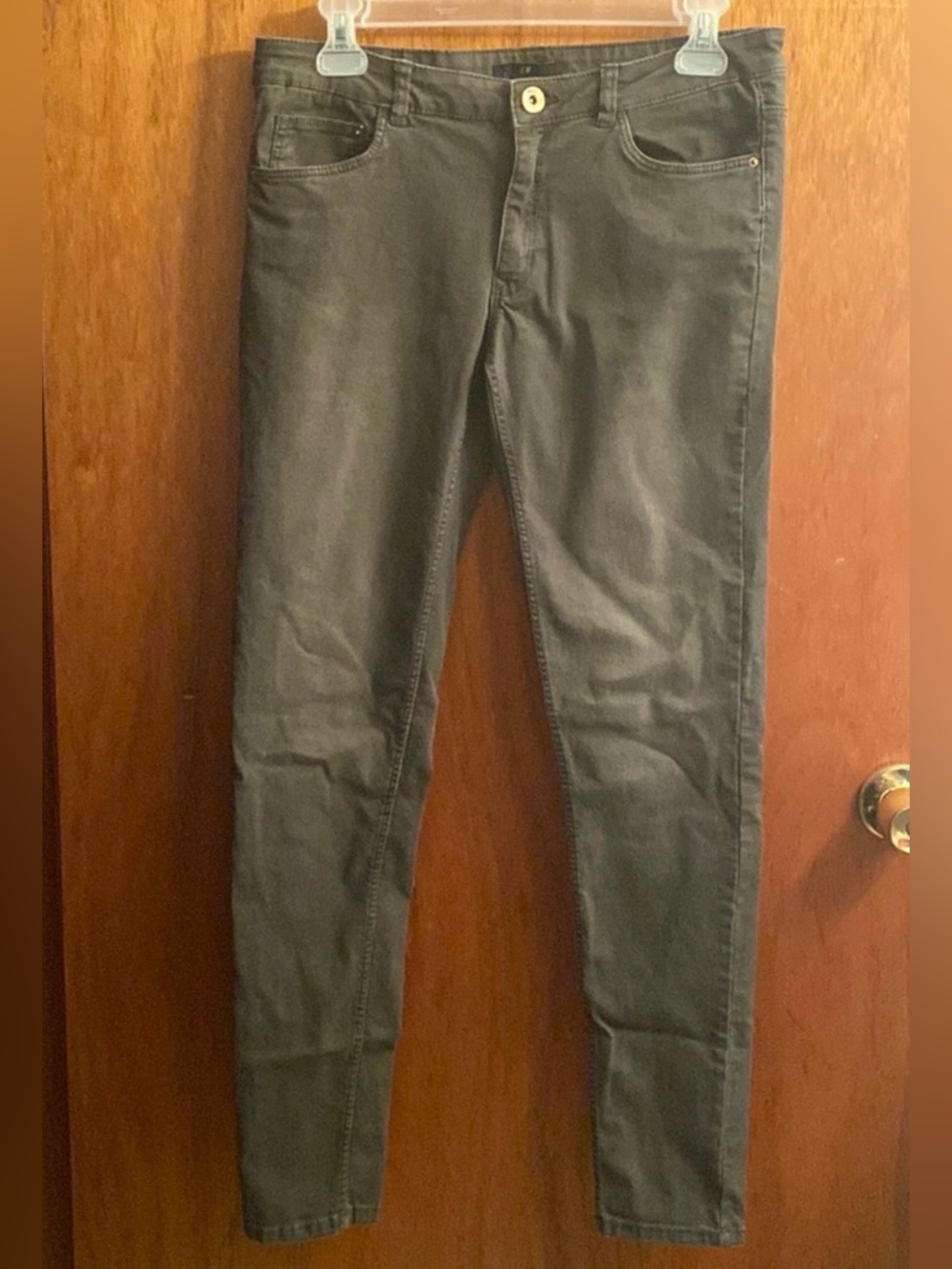 H&M Green Skinny Jeans